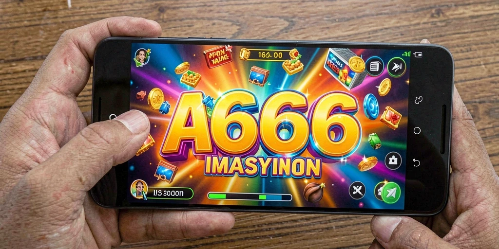 Tampilan gameplay seru dari AA666 dengan berbagai level menarik.