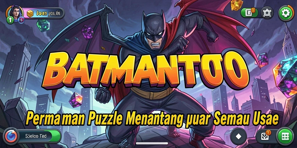 Tampilan gameplay menarik dari BATMANTOTO yang menantang.
