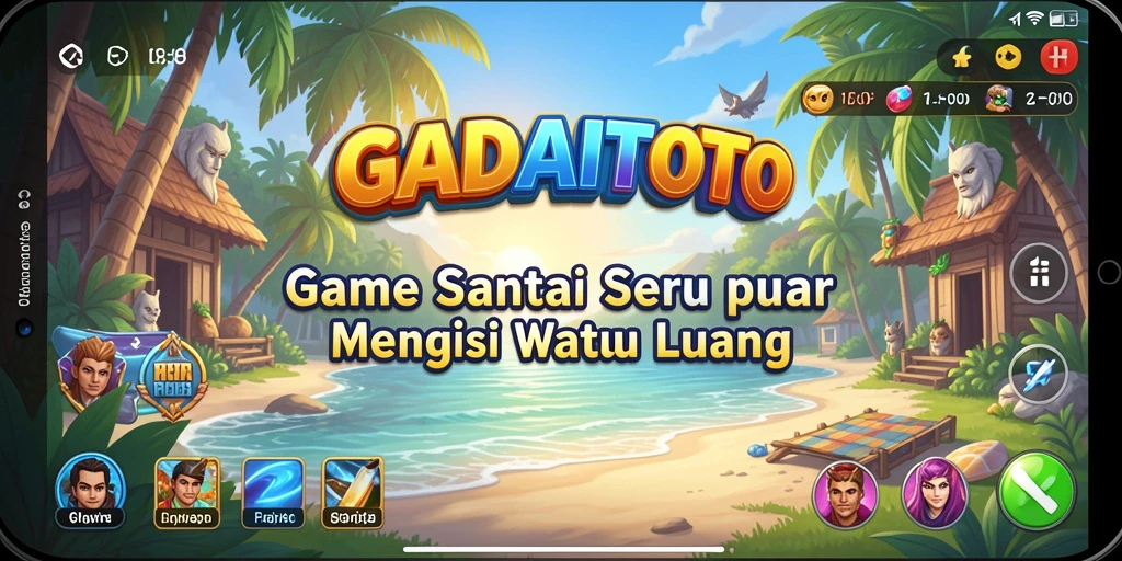 Screenshot gameplay GADAITOTO yang menggambarkan keseruan permainan.