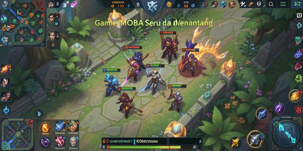 Tampilan gameplay utama GOBETASIA yang seru dan kompetitif.
