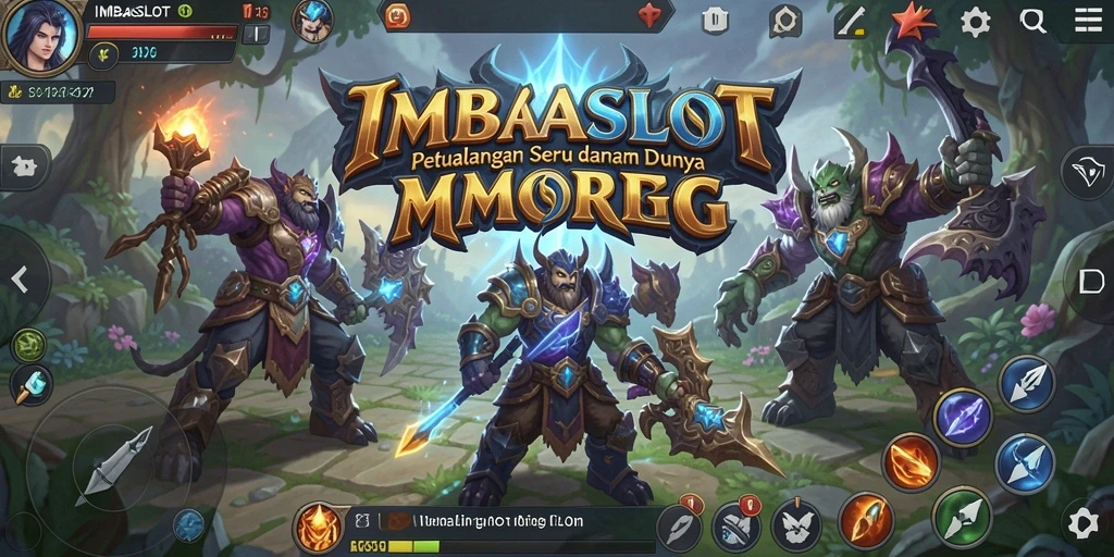Tampilan menarik dari gameplay IMBASLOT yang menampilkan aksi seru MMORPG.