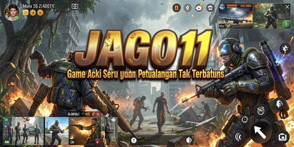 Screenshot JAGO11 menampilkan aksi gameplay yang mendebarkan.