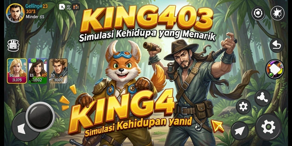 Tangkapan layar menunjukkan gameplay KING403 yang seru dan mendalam.