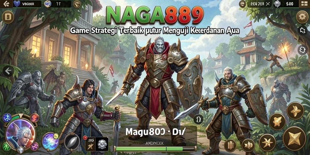 Tampilan gameplay NAGA889 yang menegangkan dan strategis.