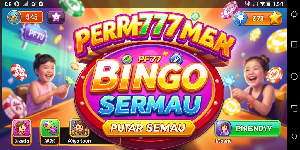 Tampilan gameplay PF777 yang menarik saat bermain Bingo.