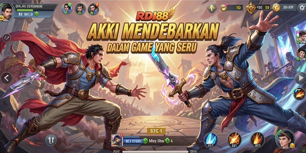 Tampilan seru dari gameplay RDI88 dengan aksi mendebarkan.