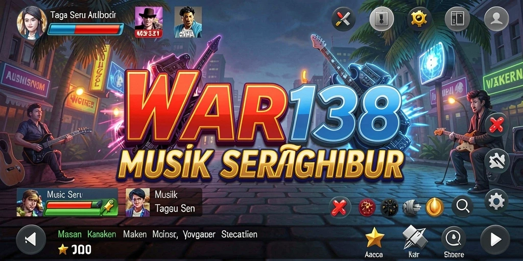 Tampilan gameplay WAR138 yang penuh warna dan interaktif.
