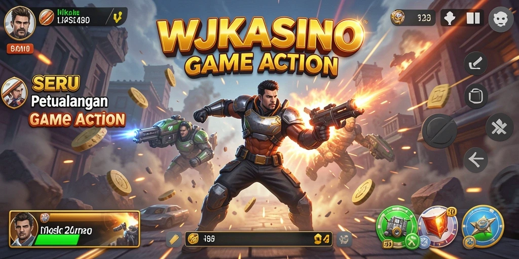 Tampilan gameplay WJKASINO yang mendebarkan dan penuh aksi.