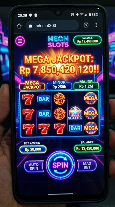 Pengguna menjelajahi berbagai aplikasi di indeslot303.